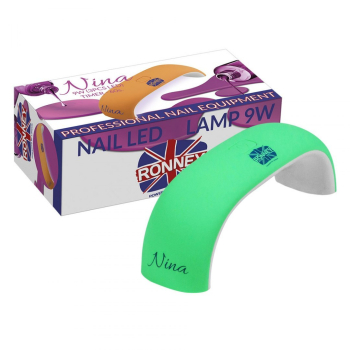 RONNEY NINA Profesjonalna lampa do paznocki LED 9W (GY-LED-018) - ZIELONA    B@Q